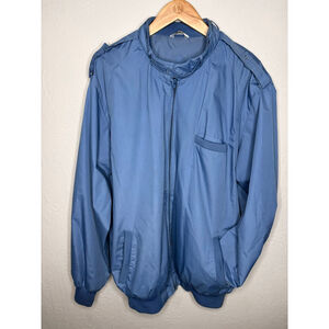 Vintage Field & Stream Blue Bomber Style Jacket XL Tall
